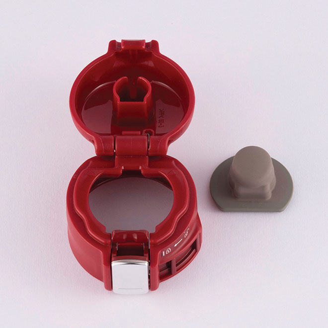Stopper Cover Set (Red) for SM-SD (-RC) Clear Red **EXCLUDES STOPPER SET U9