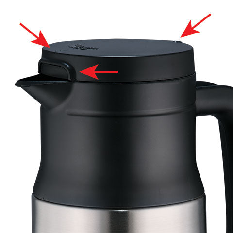 34 oz. Stainless Vacuum Creamer / Dairy Server SH-MAE10
