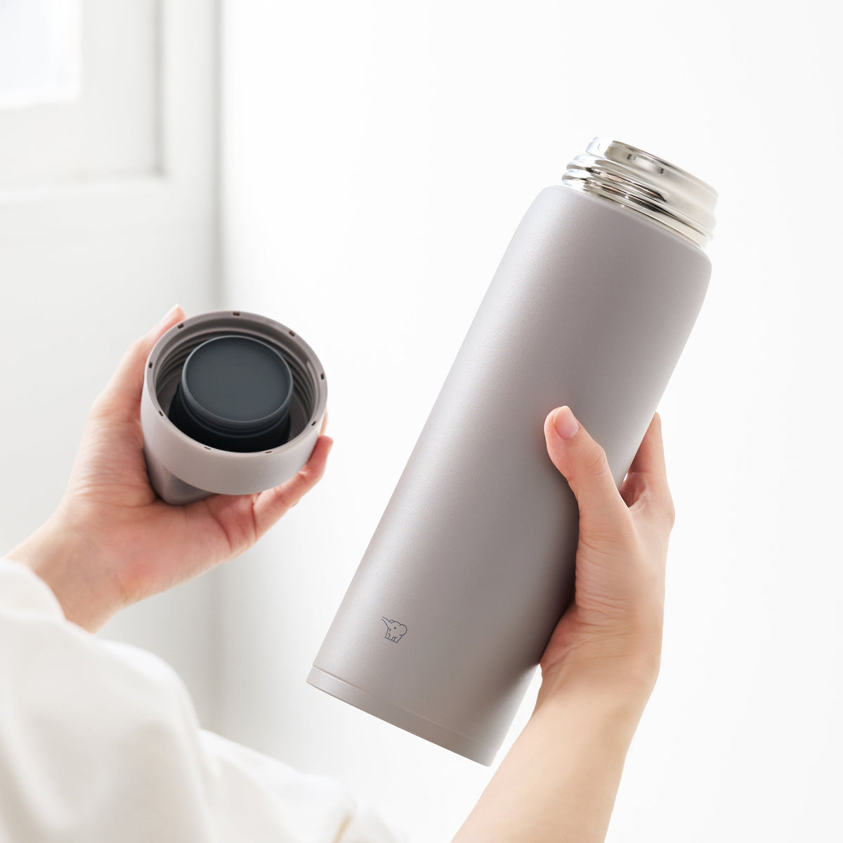 34 oz. Stainless Mug with Lid Handle SU-DA100